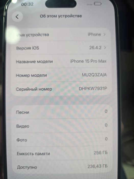 Продается iphone 15pro max 256 sim