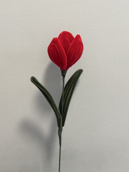 Цветя от пухена тел