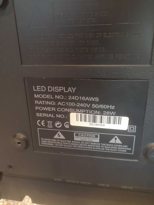 Телевизор CROWN LED 24 инча