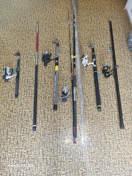 Много въдици и телескоп