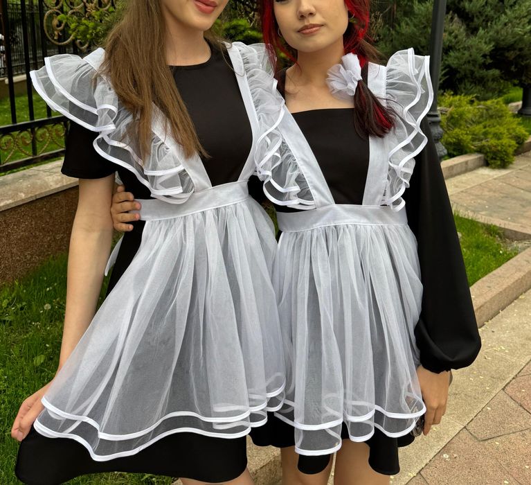 Школьный фартук на девушку