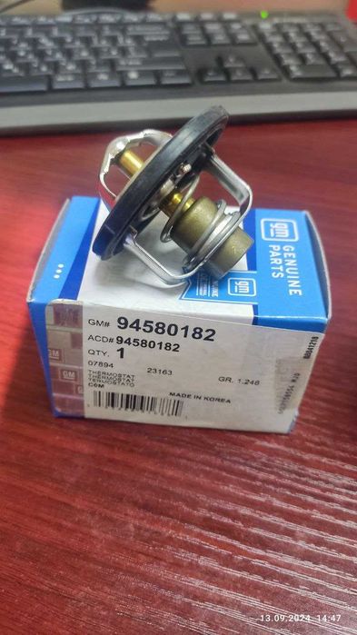 Термостат Матиз оригинал GM