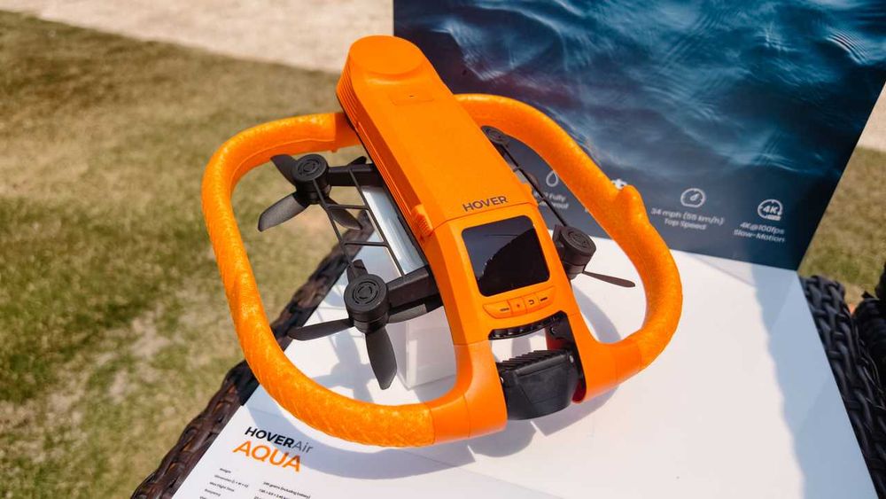 Hoverair aqua Explorer Bundle — лучший водный дрон