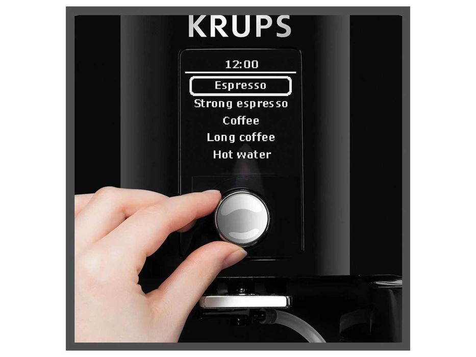 Кафеавтомат Krups Latt'Espress EA8298 с млечен контейнер и One Touch капучино Каферобот
