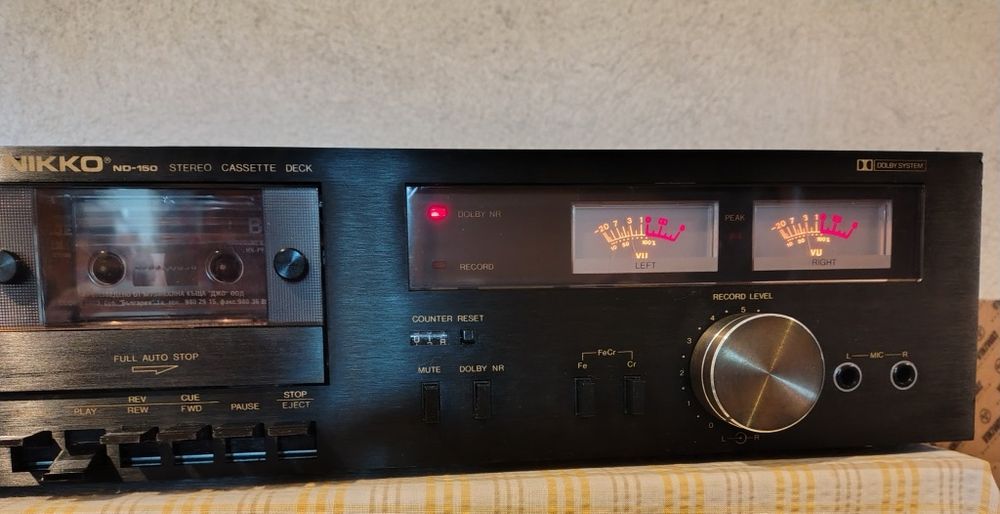 Касетен дек NIKKO ND150 - рядък модел/за ценители