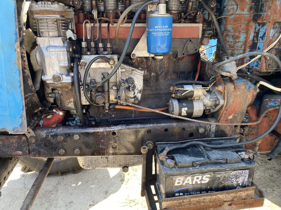 Трактор МТЗ 80 прессподборщик сипма.