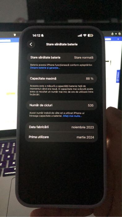 Schimb iphone 15 pro max