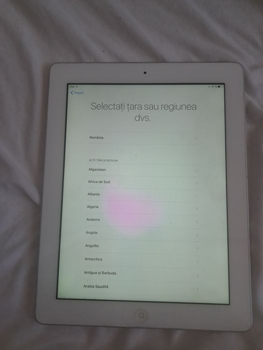 Ipad pentru piese de schimb