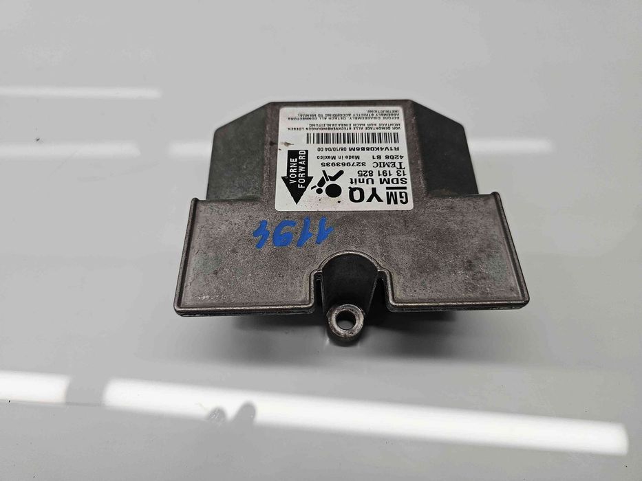 Calculator airbag  Opel Zafira B (A05) [Fabr 2006-2011] 327963935 1.6