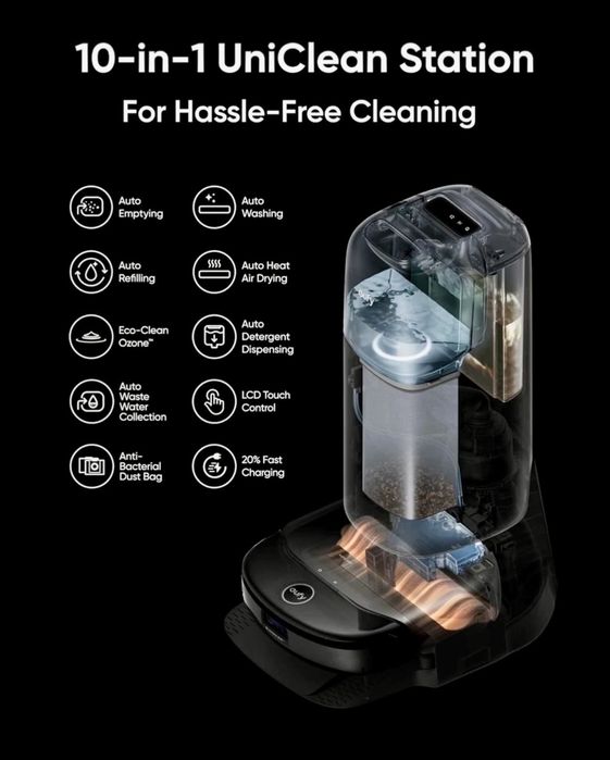 Eufy Omni S1 pro - прахосмукачка робот