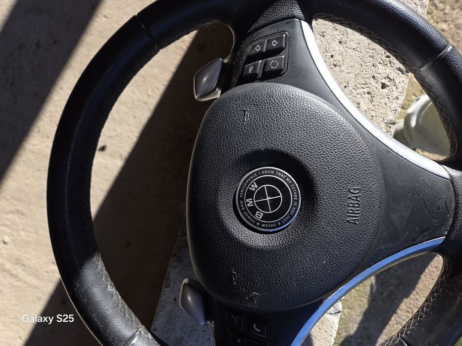 Volan cu padele bmw e90