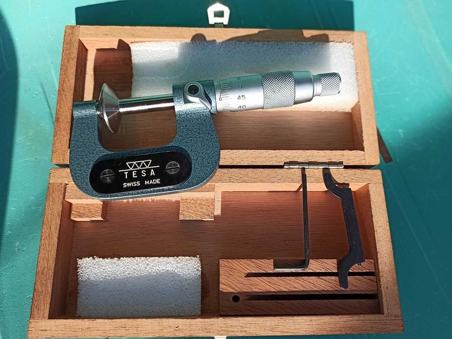 Микрометър TESA  - 0 - 25 mm