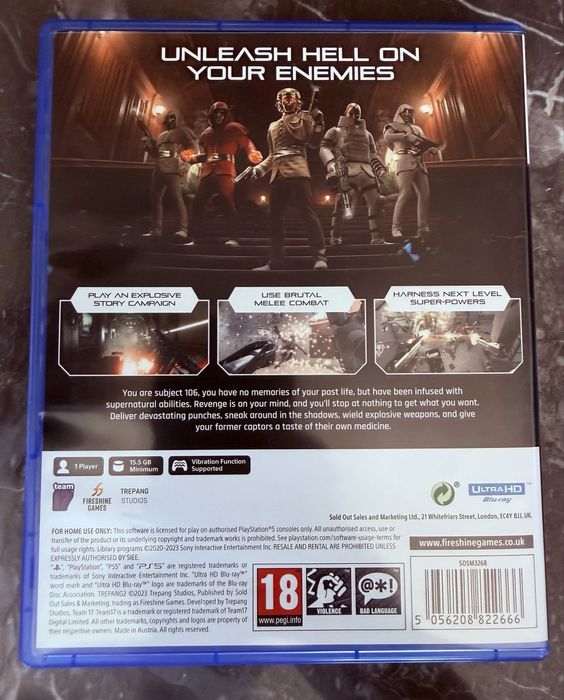 Игри за PS5 Killing floor 3 и Trepang2