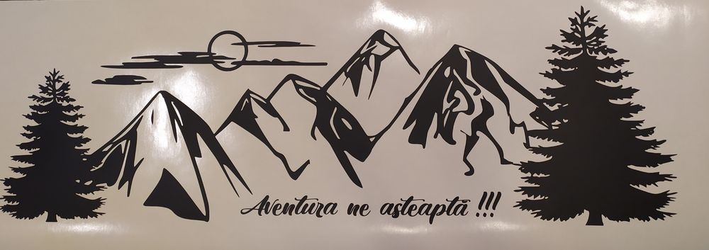 Sticker rulota/camper
