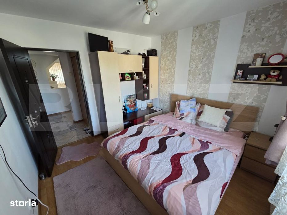 Apartament de vanzare, 3 camere & balcon, Cehu Silvaniei