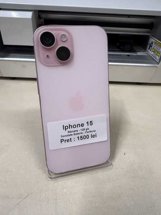 Iphone 15 / 128 gb / Impecabil ca Nou / garantie