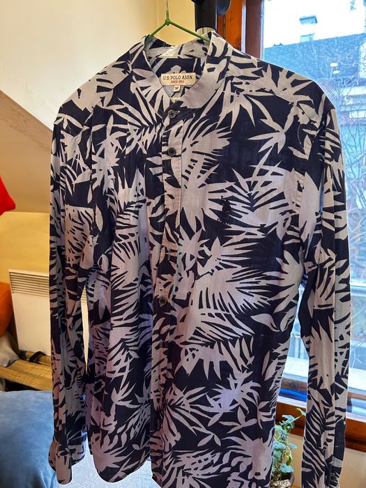 US POLO Association лятна риза - лен, размер М