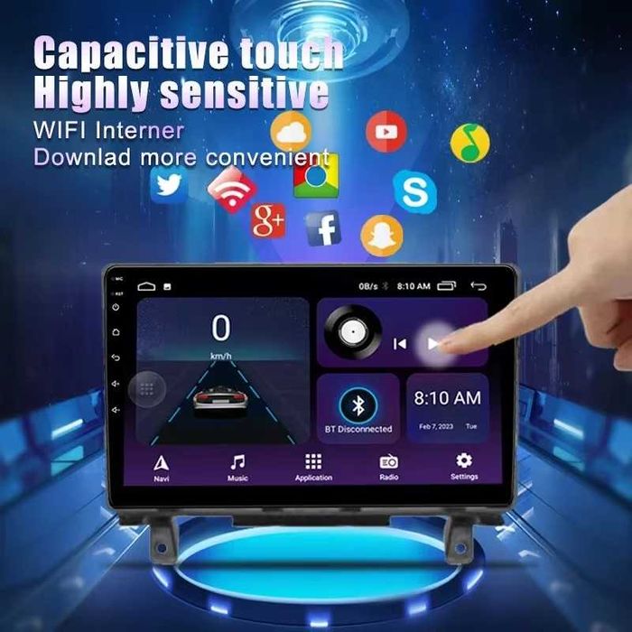 Мултимедия за OPEL ASTRA H Android навигация двоен дин Астра H Carplay