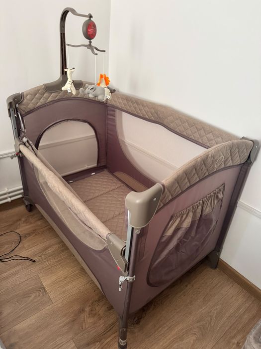 Patut copii / bebe kraft cu accesorii aproape nou
