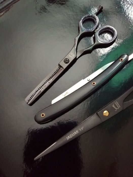 set foarfeci profesionale jaguar tuns filat brici 7.5