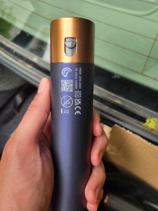 Dyson Airwrap Long - нов, пълен комплект, 5в1 - цвят Пруско синьо/мед