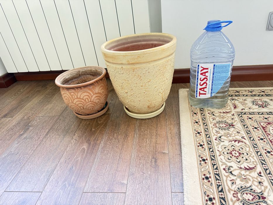Керамические горшки б/у