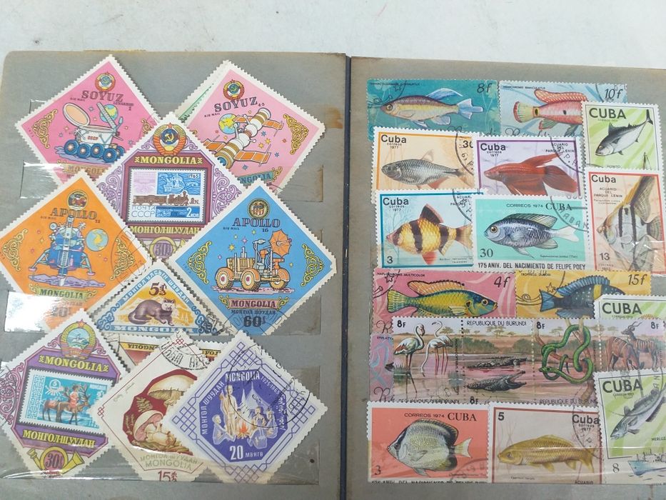 Марки почтовые разные