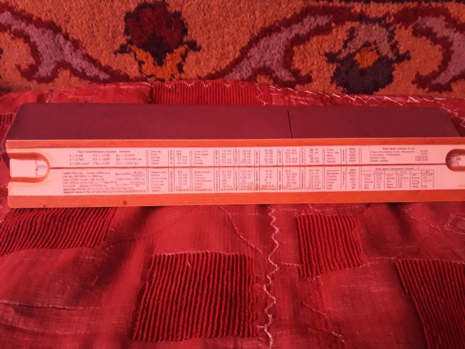 Очень редкая измерительная линейка.