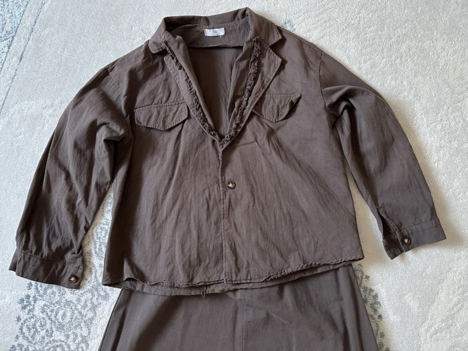 Двойка кофта-юбка, кофта-шалбар