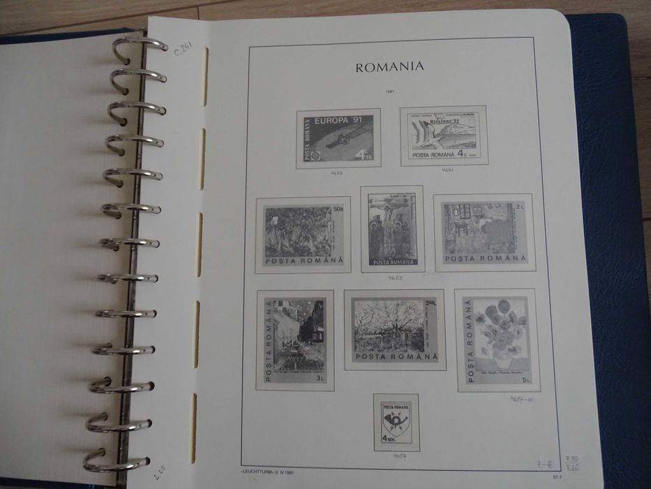 Romania 1991-1997 - Album pentru timbre gol (Lot 73)