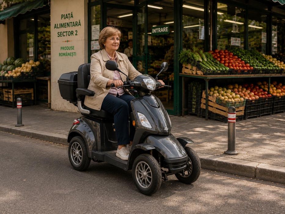 vehicol electric 4 roți