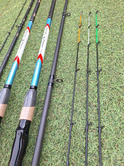 Set 2  Feeder Pro FL ROYAL 3,9m 3+3 varfuri + 2 Feeder Wind Pro FWP 60