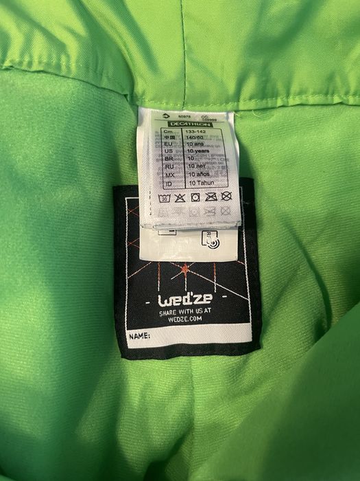 Pantaloni schi baieti 10 ani Weedze, Decathlon