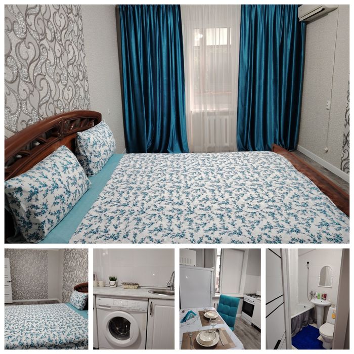 1ком кв Алем Плаза, маг. Урал, Казииту ЖД вокзал