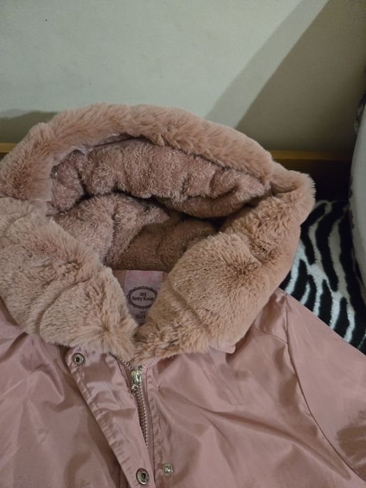 Елегантно зимно яке за момиче за 152/158 см височина