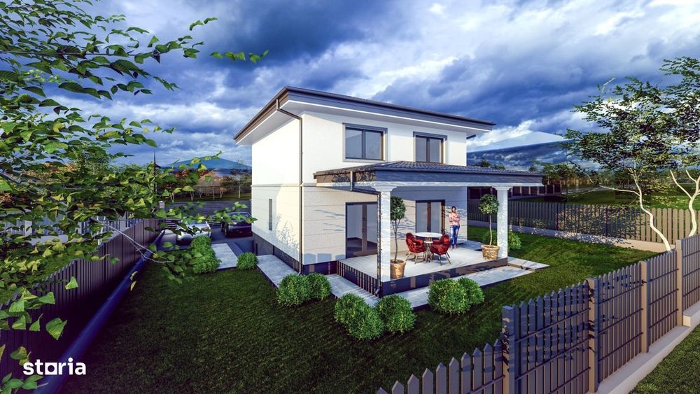 5 camere! Dormitor jos! 500 mp teren! CANALIZARE! Vila Miroslava
