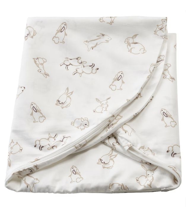 Cadou + Pernă copil/ pentru alaptat gri, 60x50x18 cm