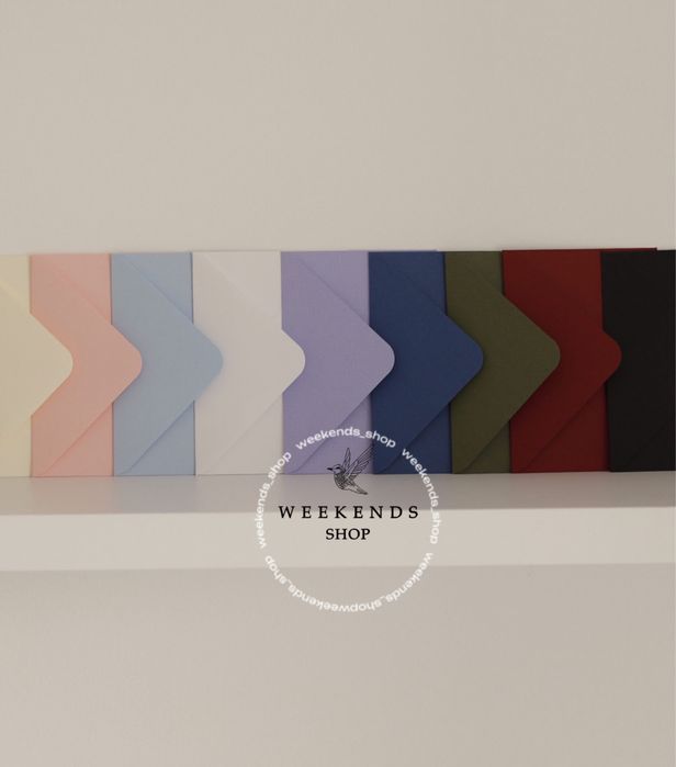 Бумажные / крафт конверты  для денег, сертификатов, открыток Семей