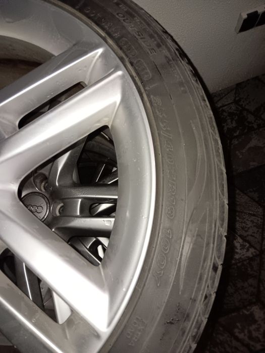 Jante AUDI ORIGINALE cu anvelope  255 40 R19