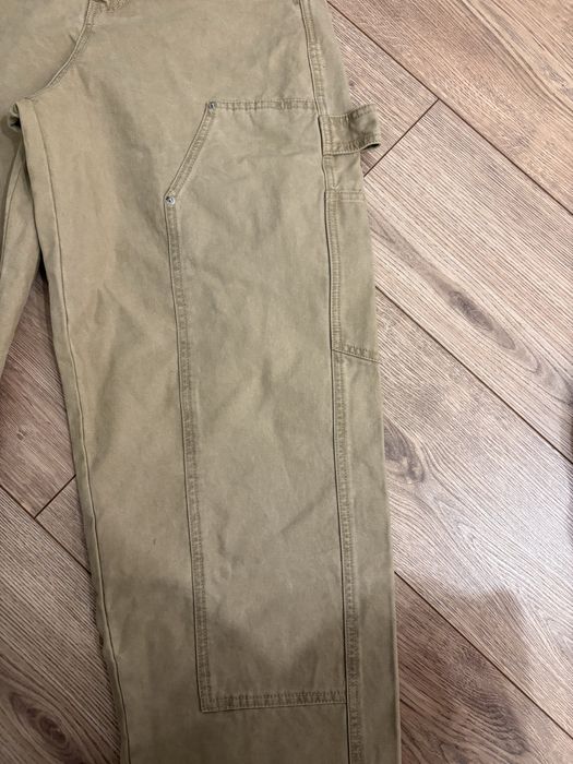 Джинсы бежевые карго