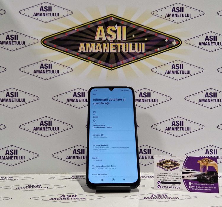 Asii Amanetului - Xiaomi Redmi 15C, 256GB, 8GB Ram