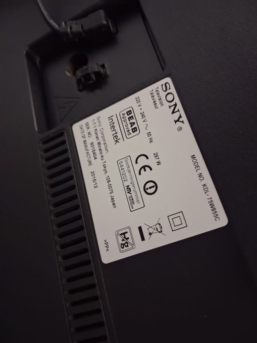 SONY 75 incha 3D