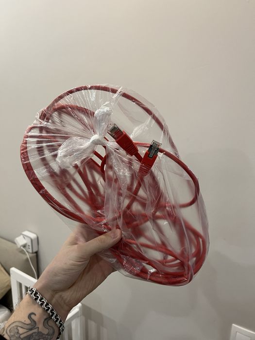 2 кабеля ethernet, длинные