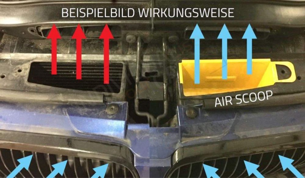 Интейк / Airscoop / Intake за БМВ Е60/Е61/Е90/Е91/Е92