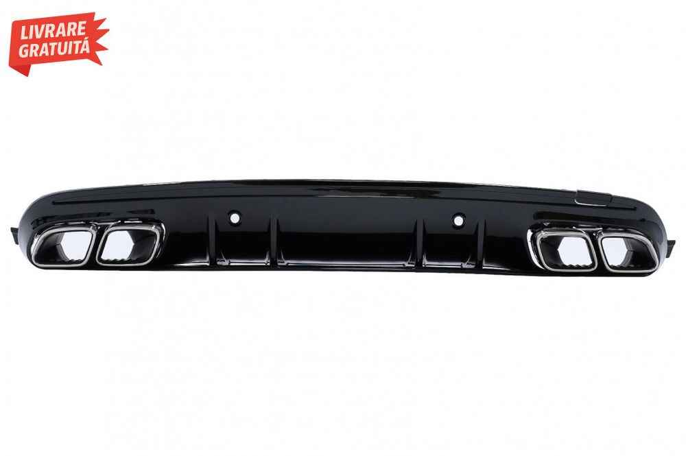 Difuzor Mercedes C-Class W205 S205 (2014-2020) C63S Design cu Ornament