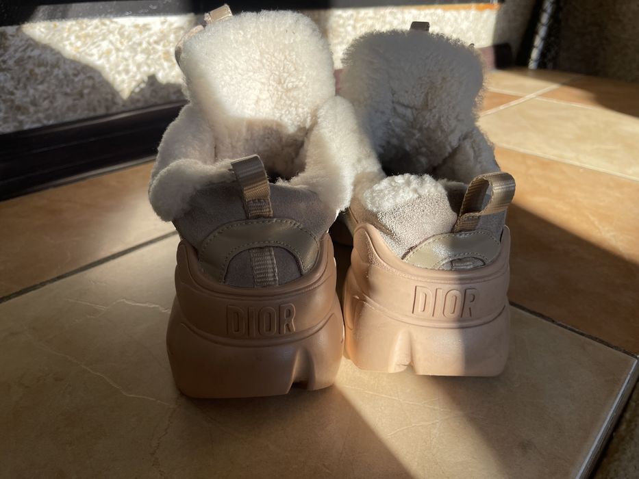 Кроссовки Диор кожа натуральная