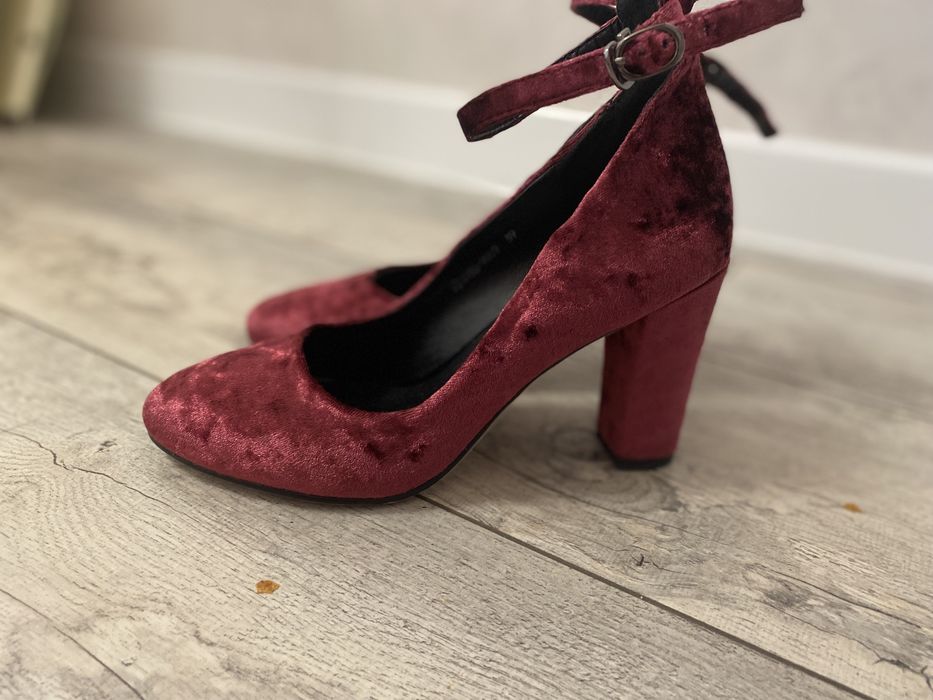Туфли бордо