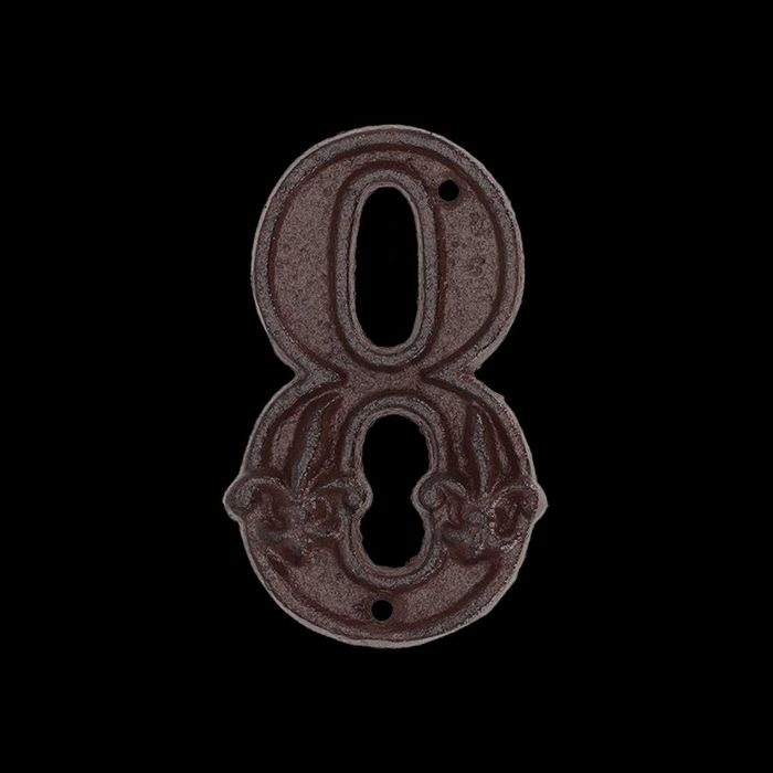 Чугунени цифри за врата