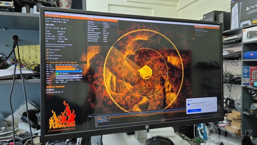 Videokarta Zotac RTX 3060 TI Twin Edge 8GB