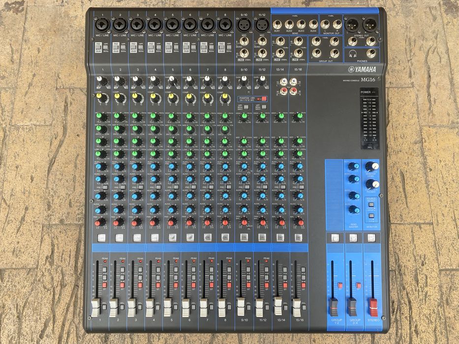 Yamaha MG16 ( linie / voce / instrumente )